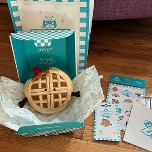 FAO Schwartz waffle jellycat